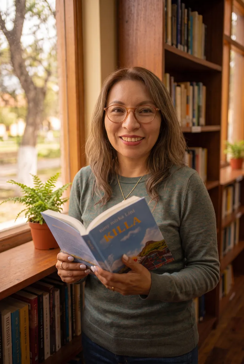 Nancy Villaflor, escritora y docente peruana